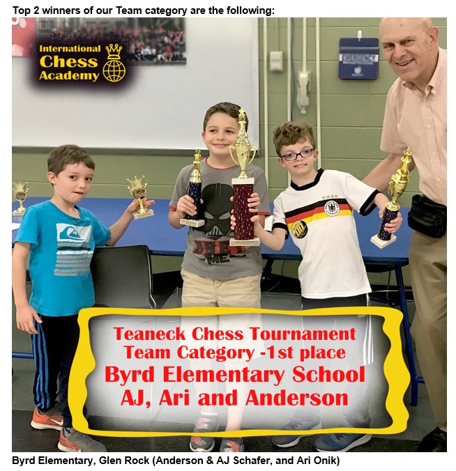 Byrd Elementary, Glen Rock (Anderson & AJ Schafer, and Ari Onik)
